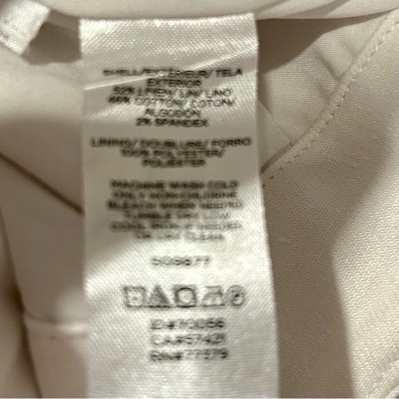 Ann Taylor Sailor wide leg pants size 6 Linen blend - Picture 9 of 11